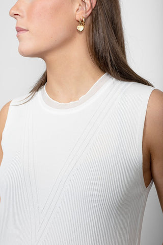 ANTLER  - MUSE TOP - White