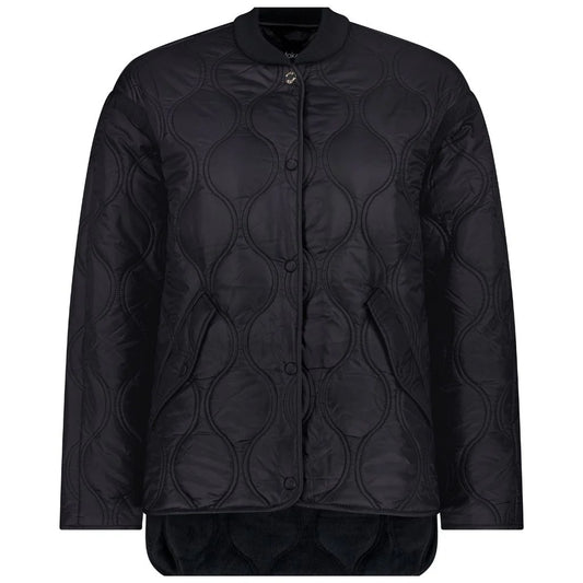 MOKE - Talei Women's Quilt Bomber - Black