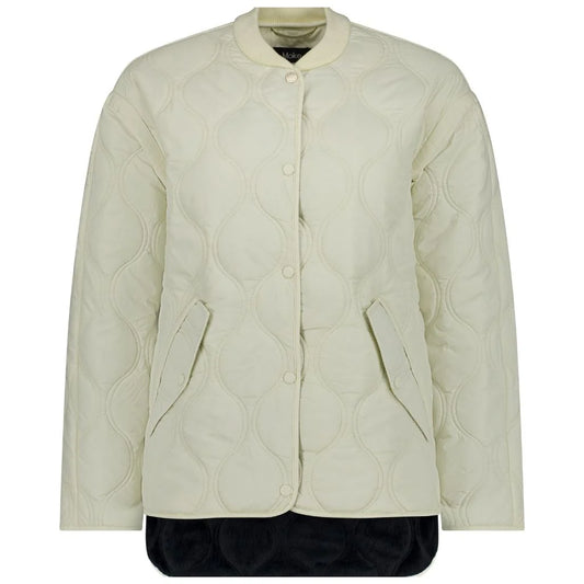 MOKE - Talei Women's Quilt Bomber - Cream
