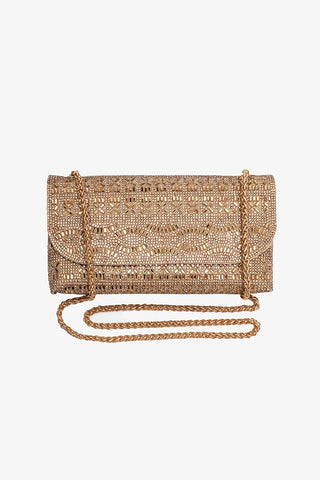 ANTLER BAG - CHAMPAGNE CLUTCH