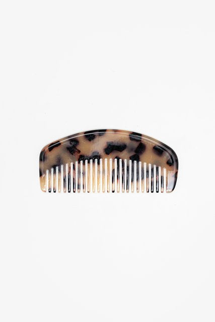 ANTLER HAIR ACCESSORIES - COMB - Light Tort