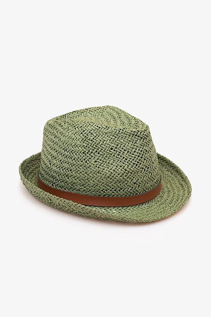 ANTLER PANAMA HAT - GREEN