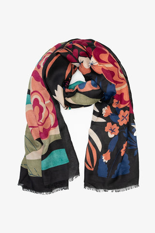 ANTLER - SCARF -  GRAPHIC BLOOM