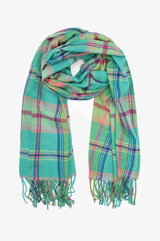 ANTLER - SCARF -MATCHA PLAID