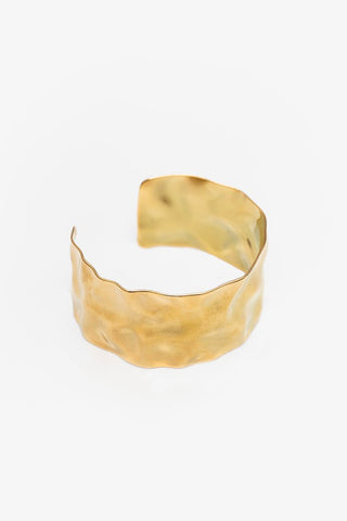 ANTLER FOUNDRY CUFF - Gold