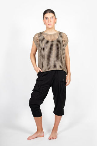 ANTLER CHELSEA VEST - Moss Gold O/S