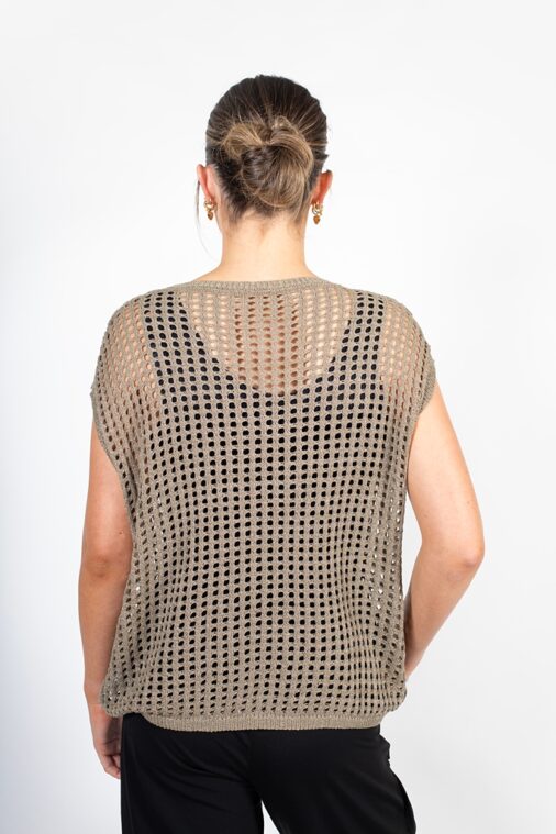 ANTLER CHELSEA VEST - Moss Gold O/S