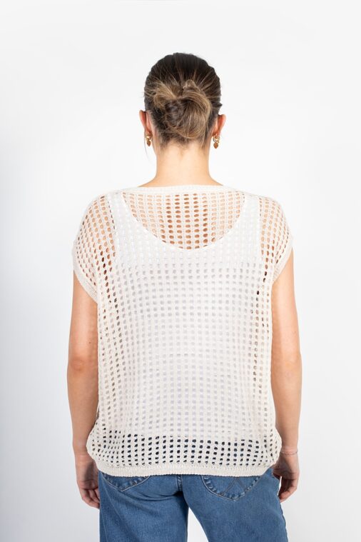 ANTLER CHELSEA VEST - Vanill Gold O/S