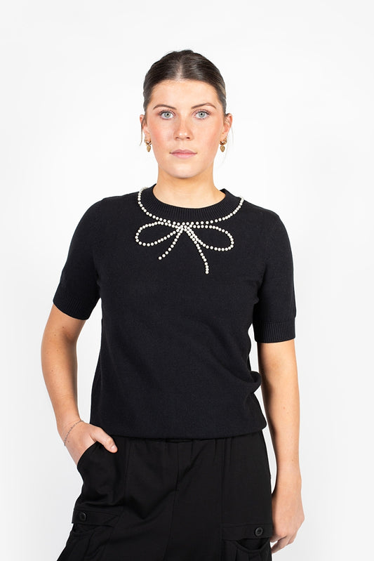 ANTLER KNIT TEE  BOW'TIFUL