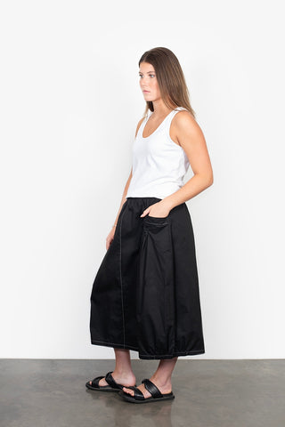 ANTLER CYRUS SKIRT - Black