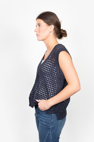 ANTLER CHARLIE VEST - Navy