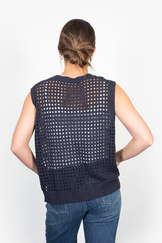 ANTLER CHARLIE VEST - Navy