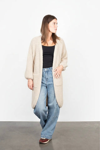 ANTLER - LIVVI CARDI - Oat