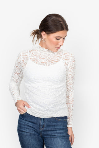 ANTLER VALENTINA TOP - Ivory