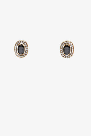 ANTLER - EARRINGS  - HIGH STONE STUD