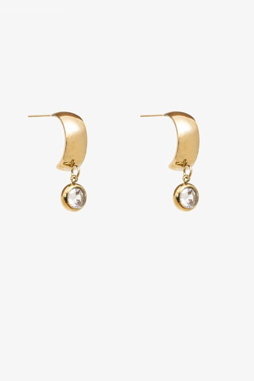 ANTLER EARRINGS  - Zara Hoop