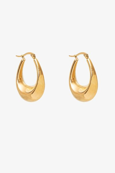 ANTLER EARRINGS  - Gold Emerald Cluster Earring