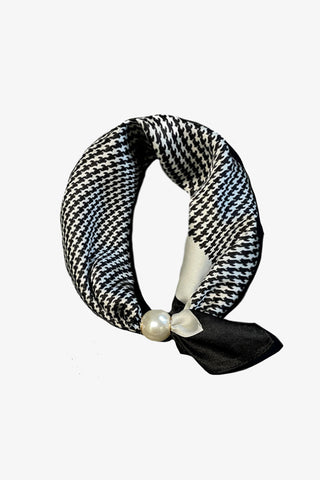 ANTLER - PEARL FASTEN NECK TIE - Herringbone
