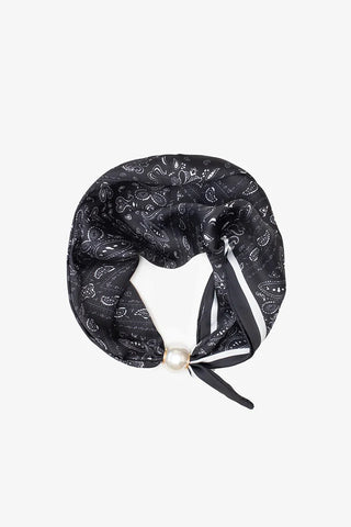 ANTLER - PEARL FASTEN NECK TIE - Monarch Paisley