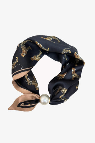 ANTLER SCARF - PEARL FASTEN NECK TIE - Safari Nights