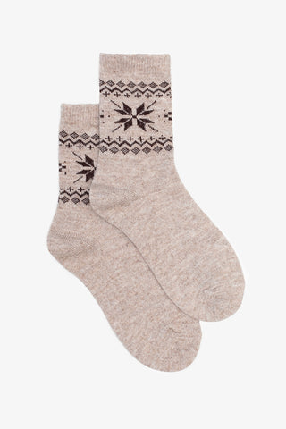 ANTLER  - SOCKS - ALPINE FLURRY