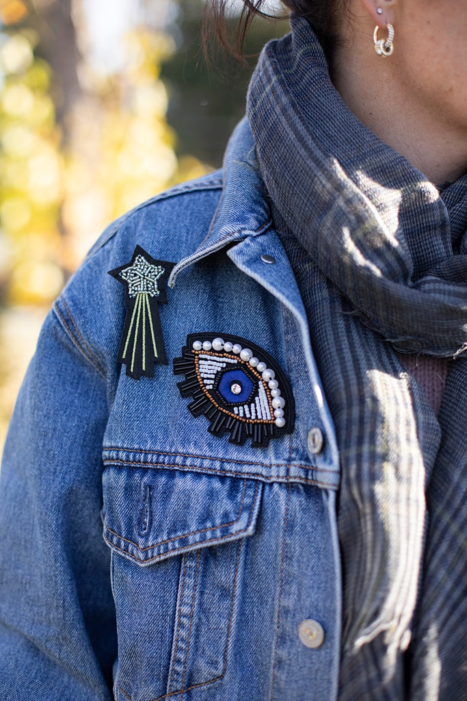 ANTLER BROOCH - Shooting Star