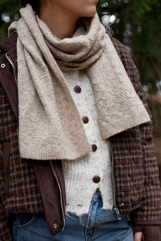 ANTLER - SCARF - SCALLOP OAT
