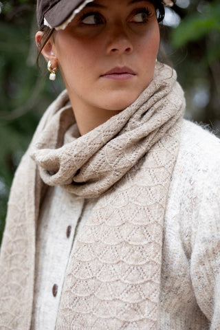 ANTLER - SCARF - SCALLOP OAT