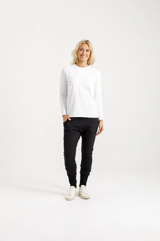 HOMELEE - WINTER APARTMENT PANTS - Black / Black X