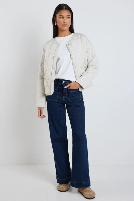 STORIES BE TOLD APEX JACKET - PUTTY