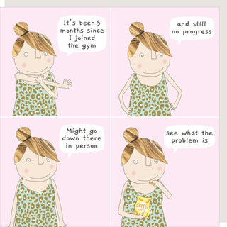 ROSIE MADE A THING CARDS - NO PROGRESS