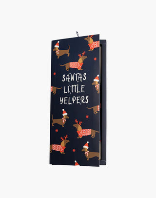BAMBOOZLD BAMBOO SOCKS - SANTAS LITTLE YELPERS