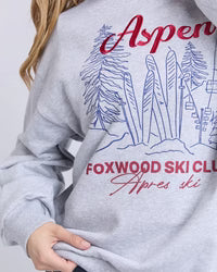 FOXWOOD SKI CLUB CREW - Grey Marle