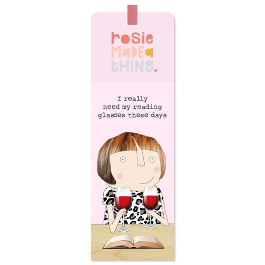 ROSIE MADE A THING BOOKMARK - Reading Glasses