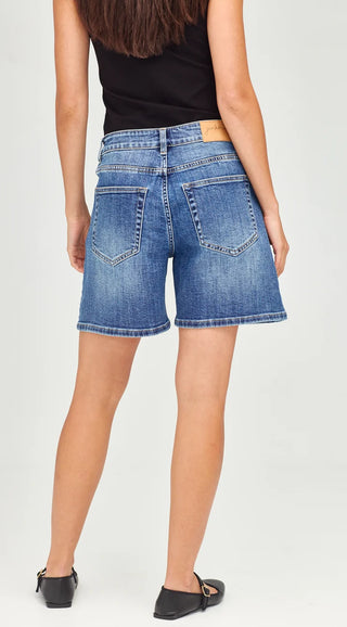 JUNKFOOD SHORTS - BRONTE - Mid Blue