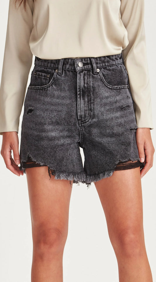 JUNKFOOD BROOKLYN SHORTS - Black