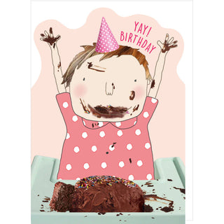 ROSIE MADE A THING CARDS - CHOC FACE