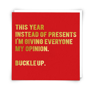CLOUD NINE CARDS - BUCKLE UP