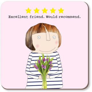 ROSIE MADE A THING COASTER - FIVE STAR FRIEND