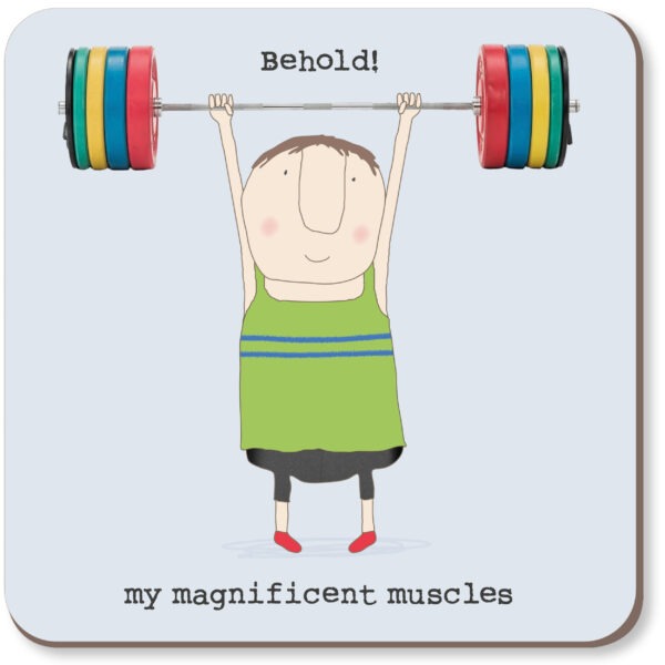 ROSIE MADE A THING COASTER - Muscles