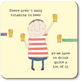 ROSIE MADE A THING COASTER - VITAMINS