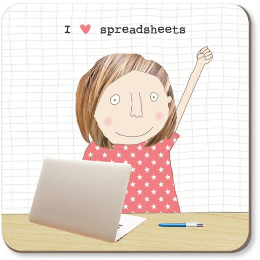ROSIE MADE A THING COASTER - Spreadsheets