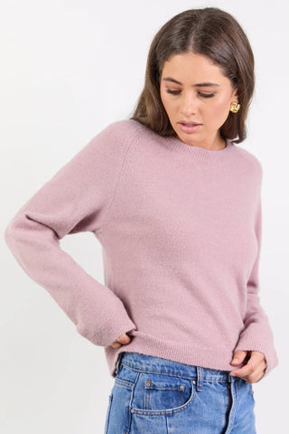 STORIES BE TOLD - CAMELIA KNIT JUMPER - Blush