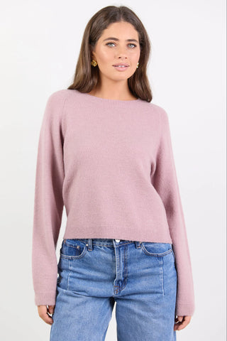 STORIES BE TOLD - CAMELIA KNIT JUMPER - Blush