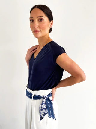 DARK HAMPTON - SILK TWILLY LOU HELLER CARRIE