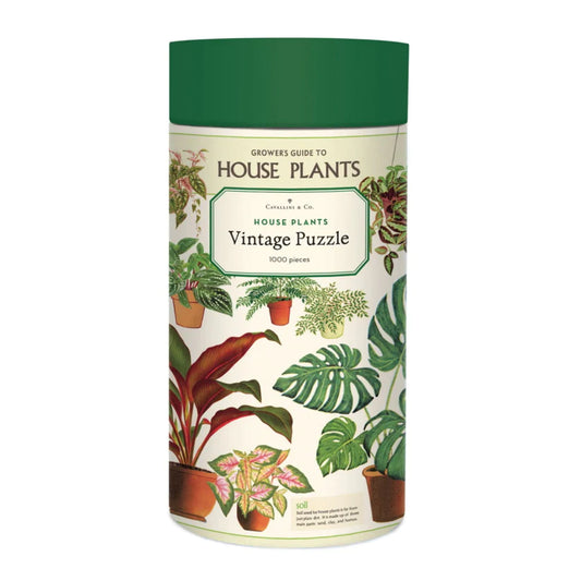 CAVALLINI & CO VINTAGE PUZZLE 1000 pieces - House Plants