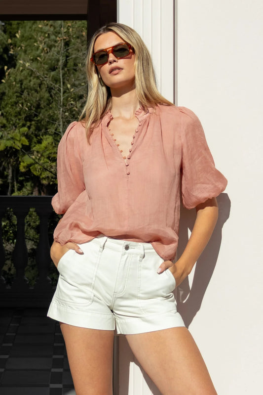 IVY + JACK CLOSURE  TOP - Blush