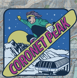 LOVE THY LAND - Coronet Peak - Sticker