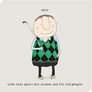 ROSIE MADE A THING CARDS - Golf
