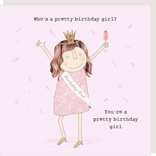 ROSIE MADE A THING CARDS - Pretty girl